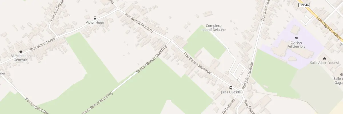 Plan du 197 Rue Benoit Montfroy à Fresnes-sur-Escaut