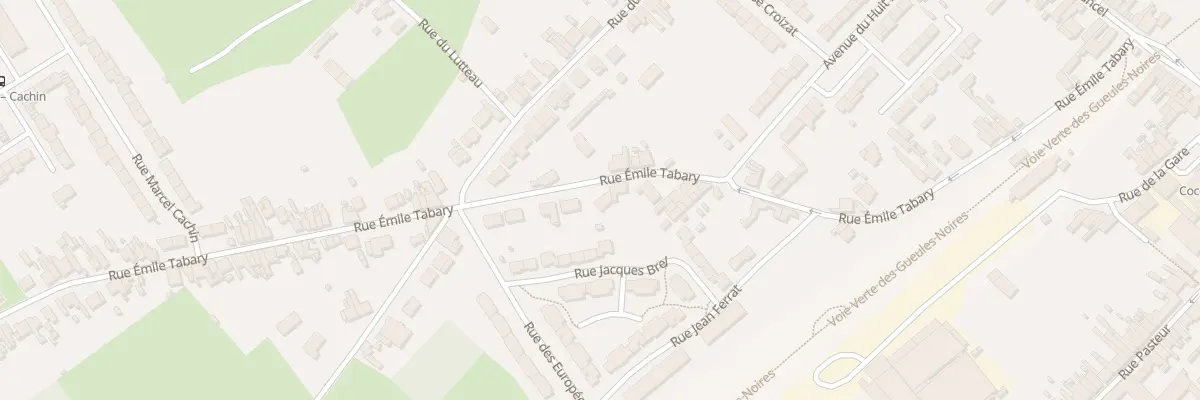 Plan du 459 Rue Emile Tabary à Fresnes-sur-Escaut