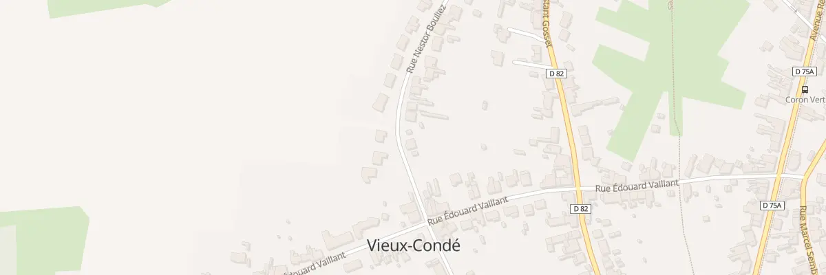 Plan du 1134 Rue Nestor Bouliez à Vieux-Condé
