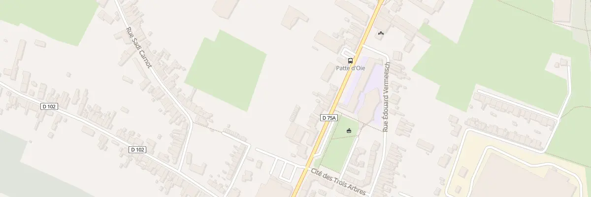 Plan du 507 Rue Victor Hugo à Vieux-Condé
