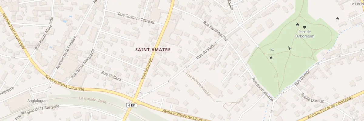 Plan du 24X Rue du Viaduc à Auxerre