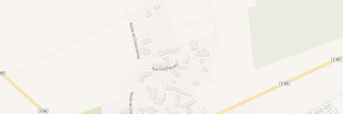Plan du 11 Rue Gauthereau à Fouronnes