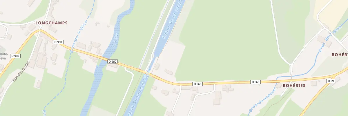 Plan du 13 Rue des Ponts à Vadencourt
