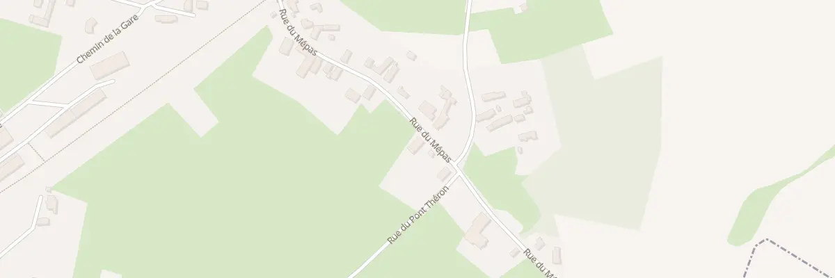 Plan du 20 Rue du Mépas à Mennevret