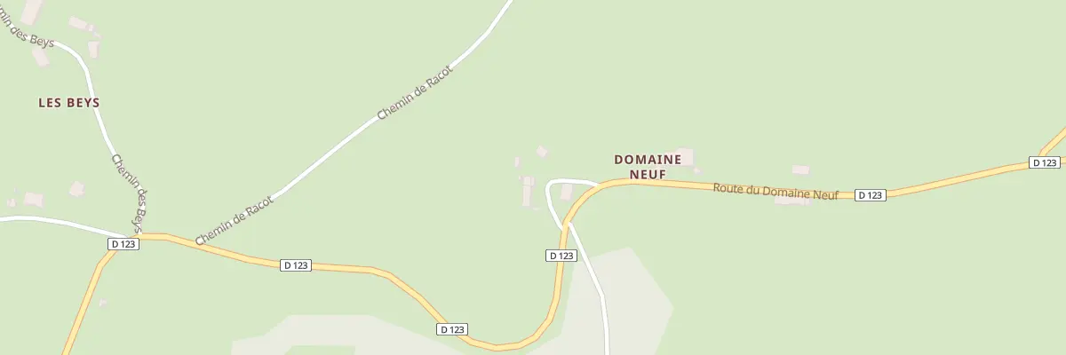 Plan du 5055 Domaine Neuf à Saint-Christophe-en-Bourbonnais