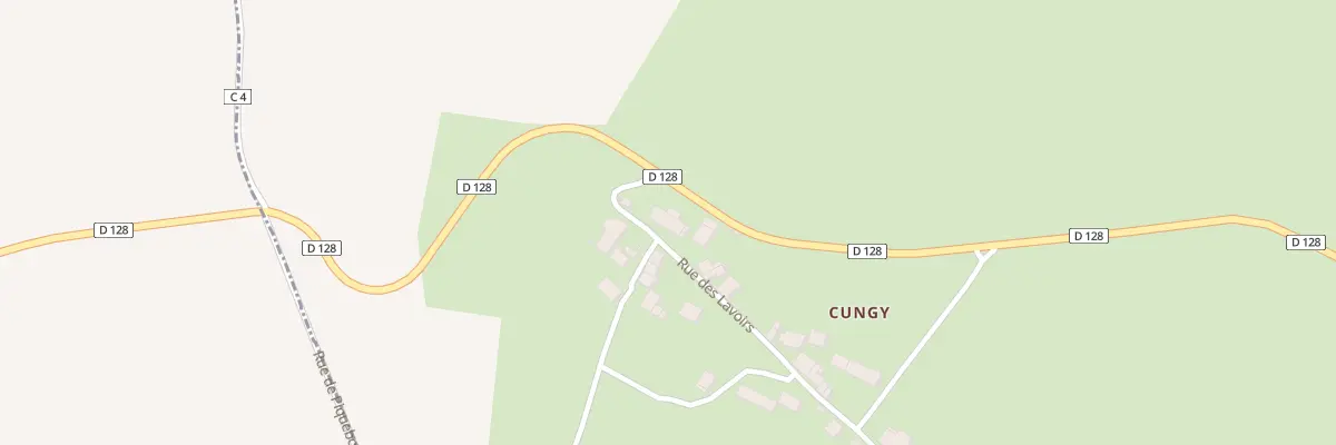 Plan du 19 Cungy à Challement