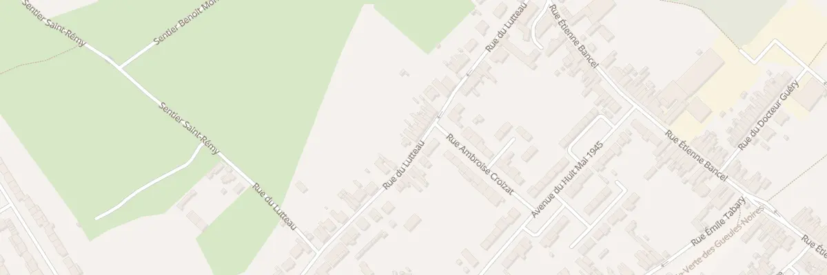 Plan du 206 Rue du Lutteau à Fresnes-sur-Escaut