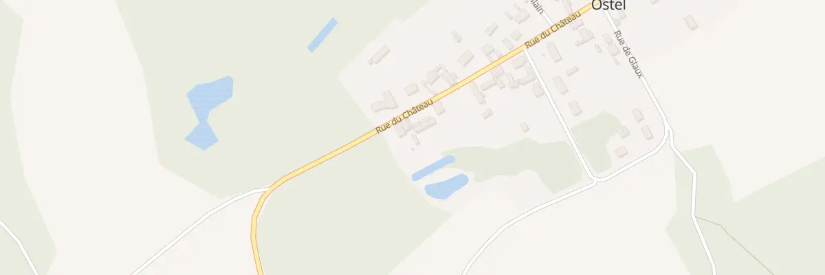 Plan du 4 Rue du Château à Ostel
