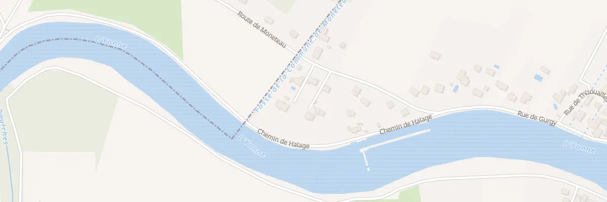 Plan du 13 Rue de Gurgy à Monéteau