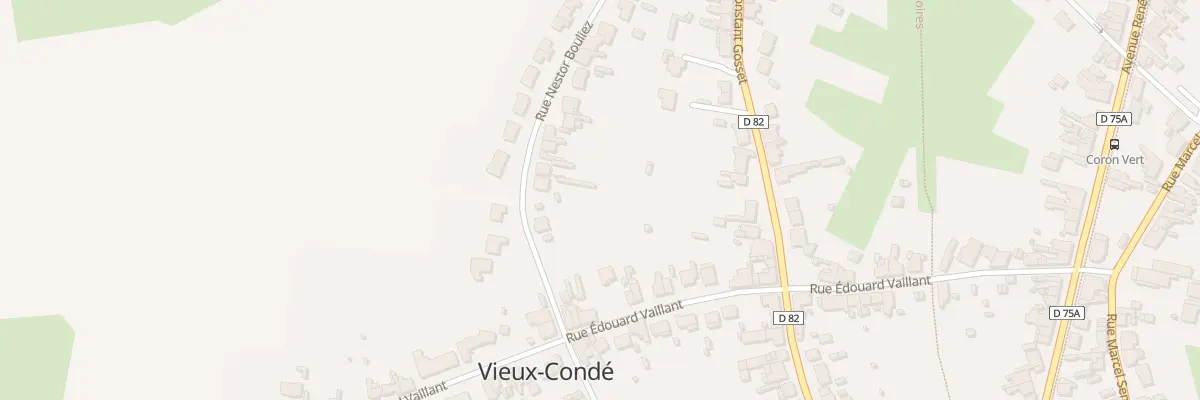 Plan du 1170 Rue Nestor Bouliez à Vieux-Condé