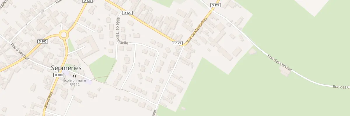 Plan du 485 Rue Cambresienne à Felleries