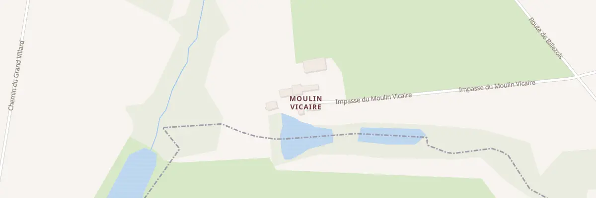 Plan du 11 Imp du Moulin Vicaire à Périgny