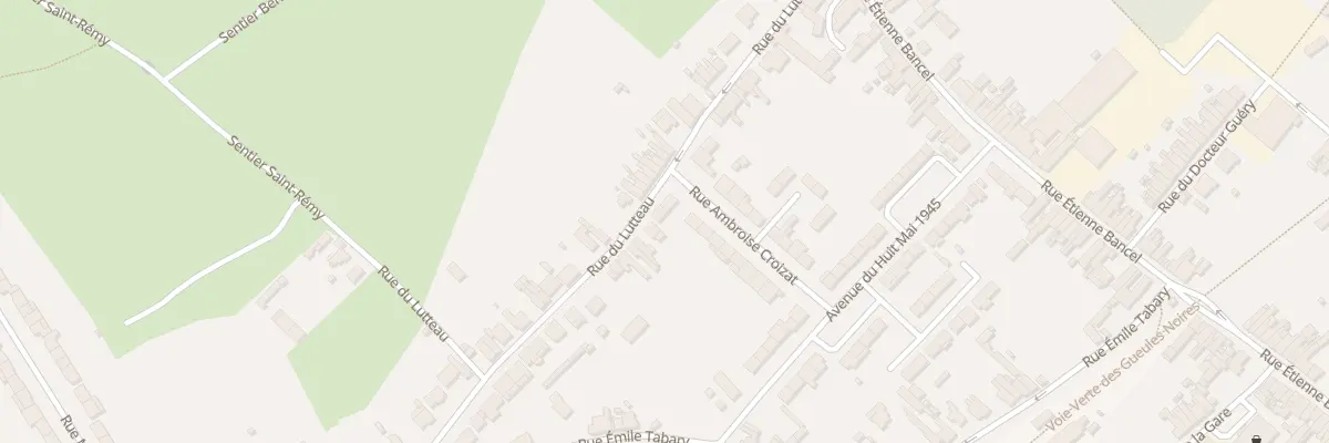 Plan du 209 Rue du Lutteau à Fresnes-sur-Escaut