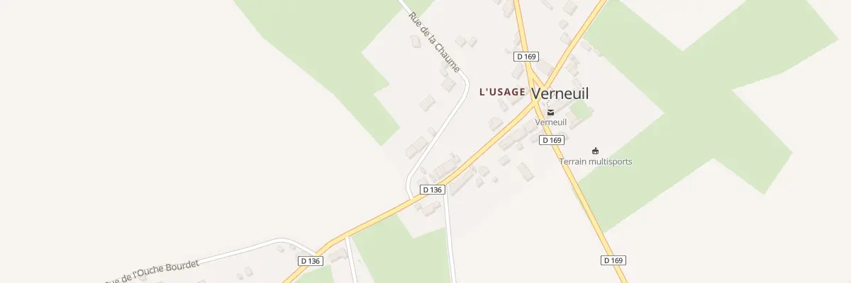 Plan du 3 Rue de la Chaume à Verneuil