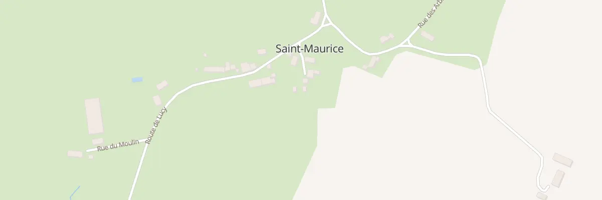 Plan du 3 Sq du Poirier à Saint-Maurice
