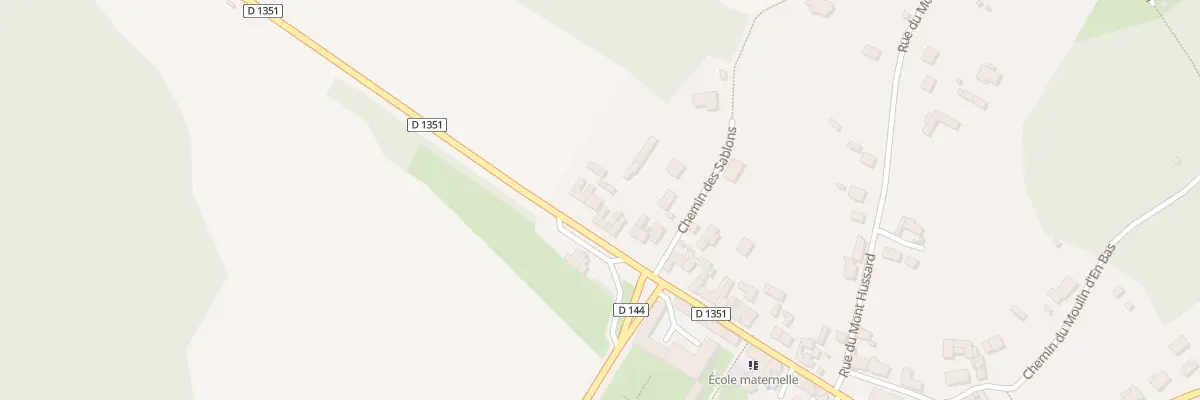 Plan du 3 Rte Nationale à Courcelles-sur-Vesle