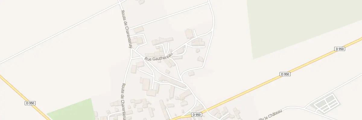 Plan du 6 Rue Gauthereau à Fouronnes