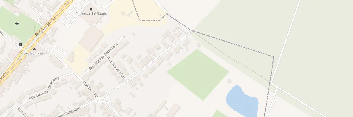 Plan du 26 Rue des Vivreux à Escautpont