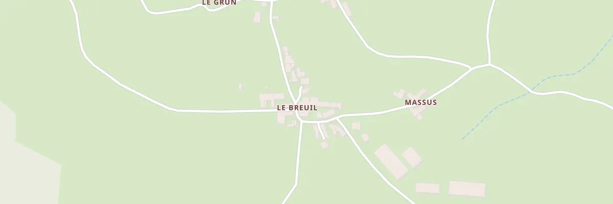 Plan du 5206 Le Breuil à Tours-sur-Meymont
