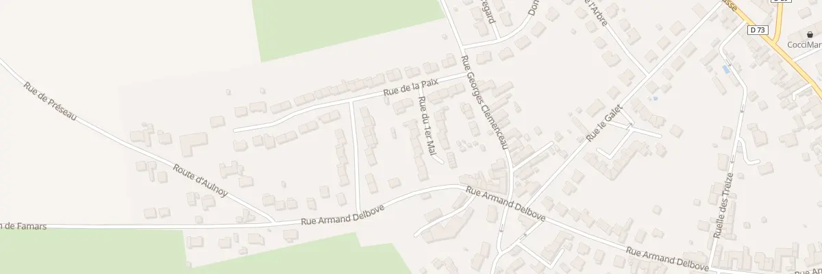 Plan du 4 Rue du 1er Mai à Préseau