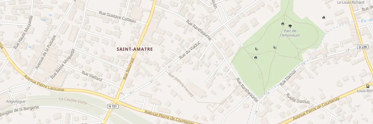 Plan du 25 Rue du Viaduc à Auxerre