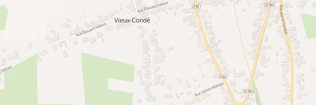 Plan du 914 Rue Nestor Bouliez à Vieux-Condé