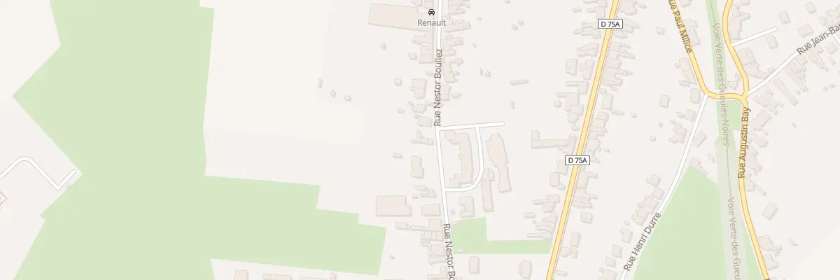 Plan du 461 Rue Nestor Bouliez à Vieux-Condé