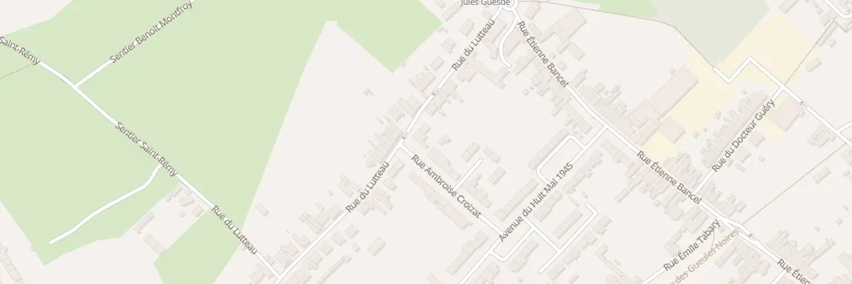 Plan du 161 Rue du Lutteau à Fresnes-sur-Escaut