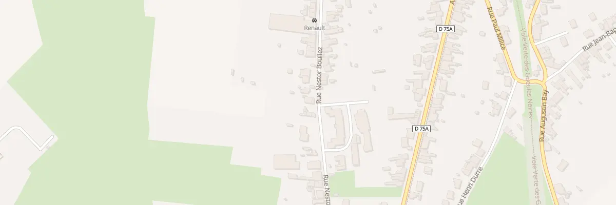 Plan du 489 Rue Nestor Bouliez à Vieux-Condé