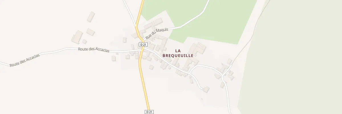 Plan du 5062 La Brequeuille à Mazerat-Aurouze