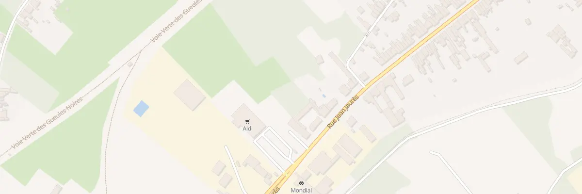Plan du 244 Rue Jean Jaurès à Fresnes-sur-Escaut