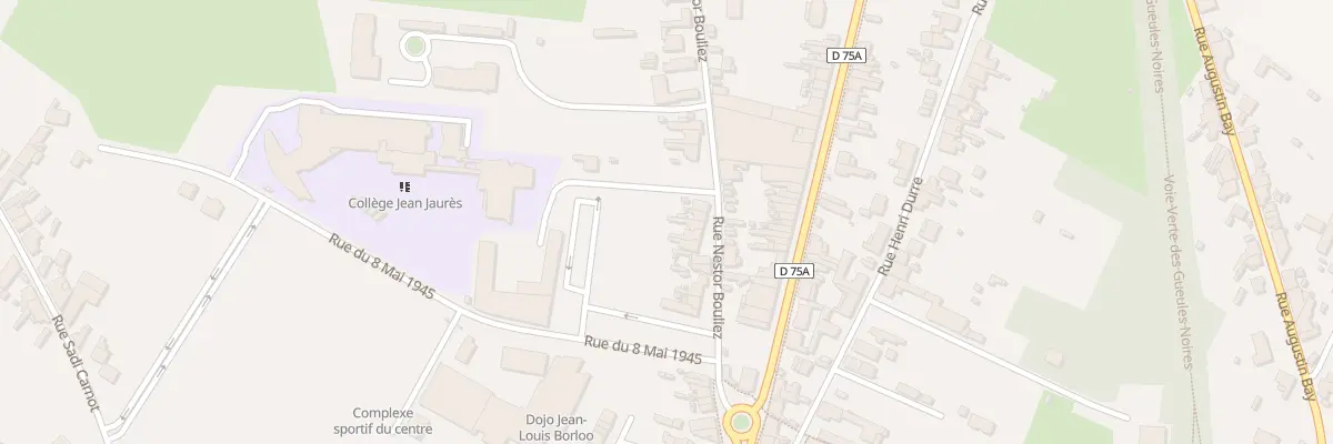 Plan du 185 Rue Nestor Bouliez à Vieux-Condé