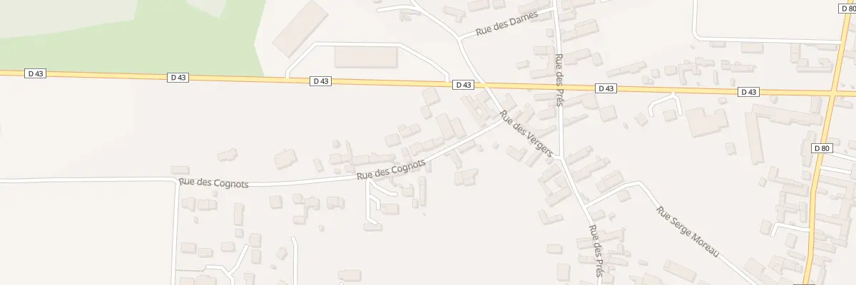 Plan du 10 Rue des Cognots à Ormoy
