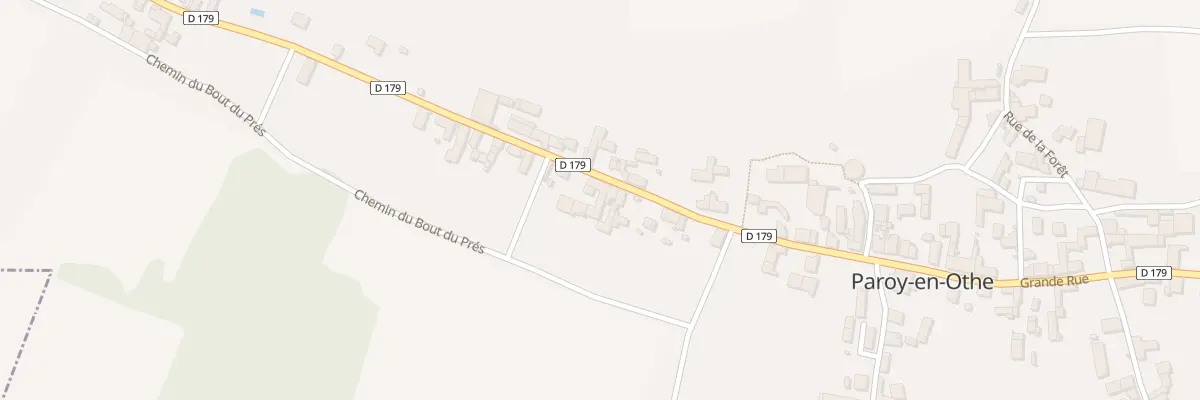 Plan du 37 Gr Gde Rue de Paroy (Paroy) à Paroy-en-Othe