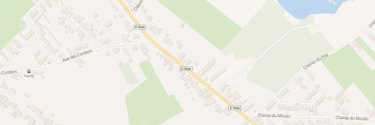Plan du 1034 Rue Edgard Loubry à Fresnes-sur-Escaut