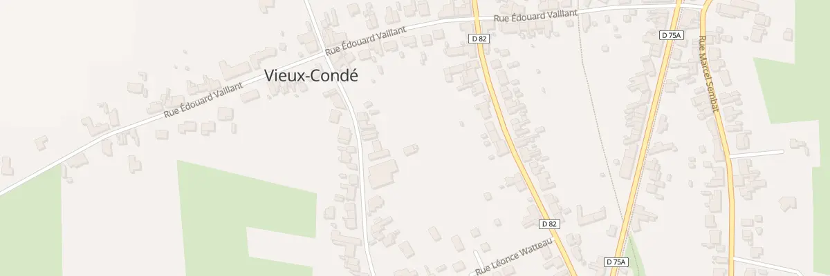 Plan du 940B Rue Nestor Bouliez à Vieux-Condé