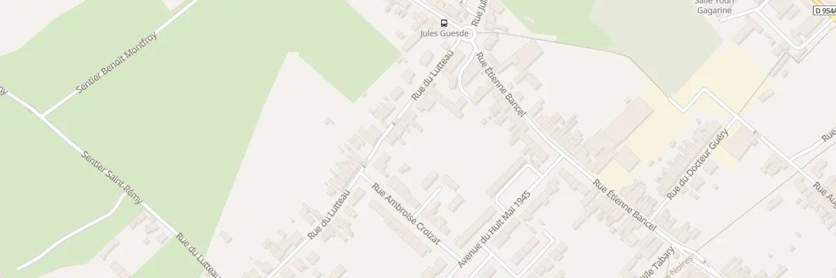 Plan du 107 Rue du Lutteau à Fresnes-sur-Escaut