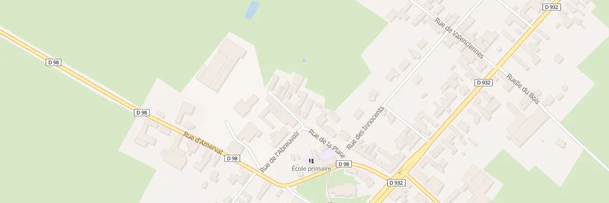 Plan du 16 Rue de la Place à Forest-en-Cambrésis