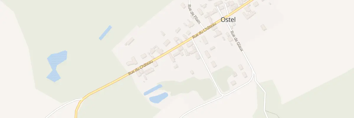 Plan du 16 Rue du Château à Ostel
