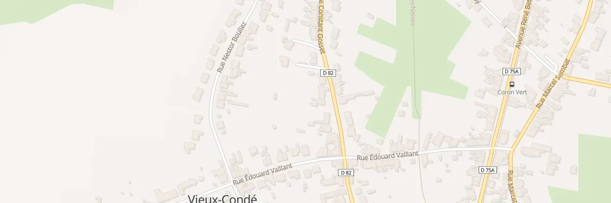 Plan du 451 Rue Constant Gosset à Vieux-Condé