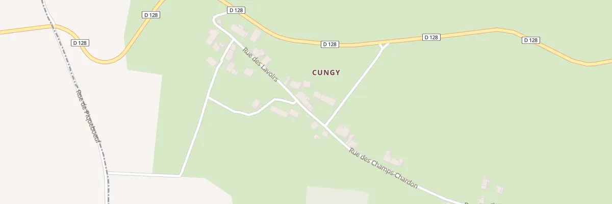 Plan du 14A Cungy à Challement