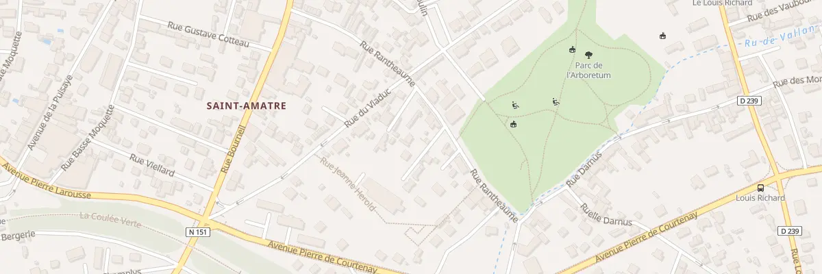 Plan du 26B Rue Rantheaume à Auxerre
