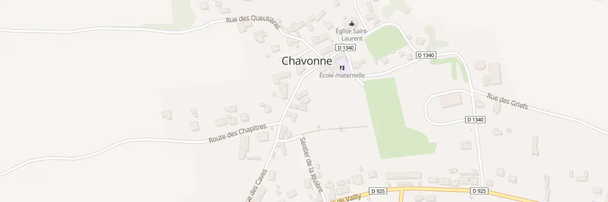 Plan du 17 Rue Saint-laurent à Chavonne