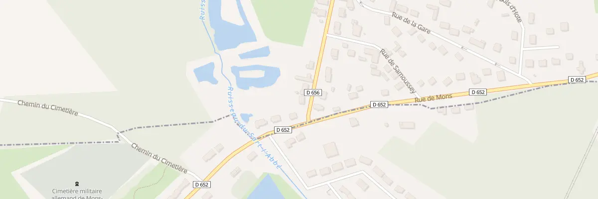 Plan du 30 Rue Pasteur à Clacy-et-Thierret