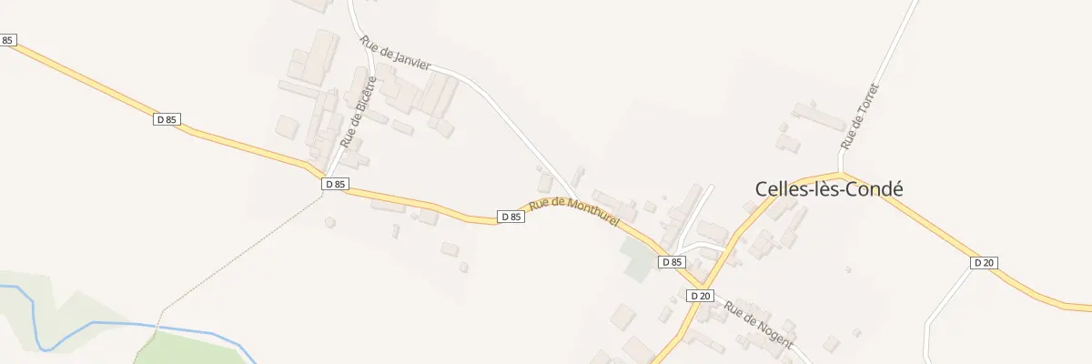 Plan du 1 Rue de Janvier à Celles-lès-Condé