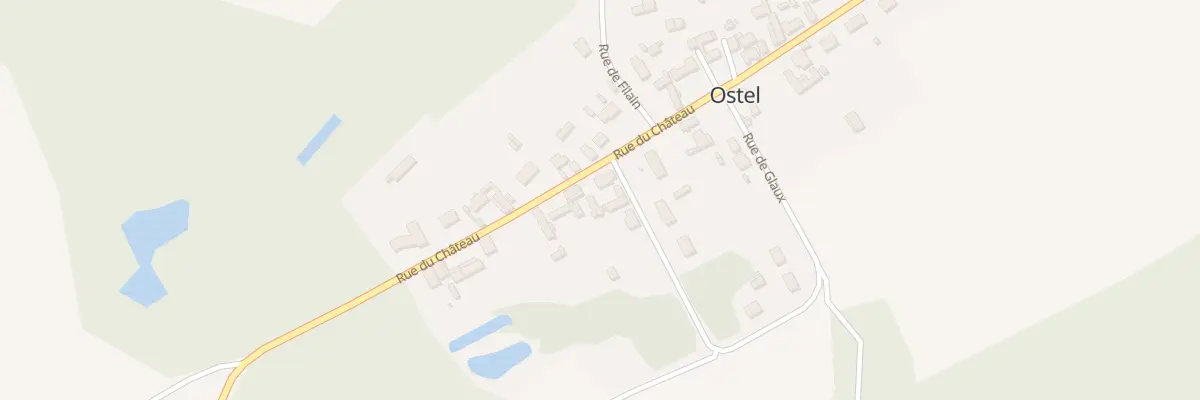 Plan du 20 Rue du Château à Ostel