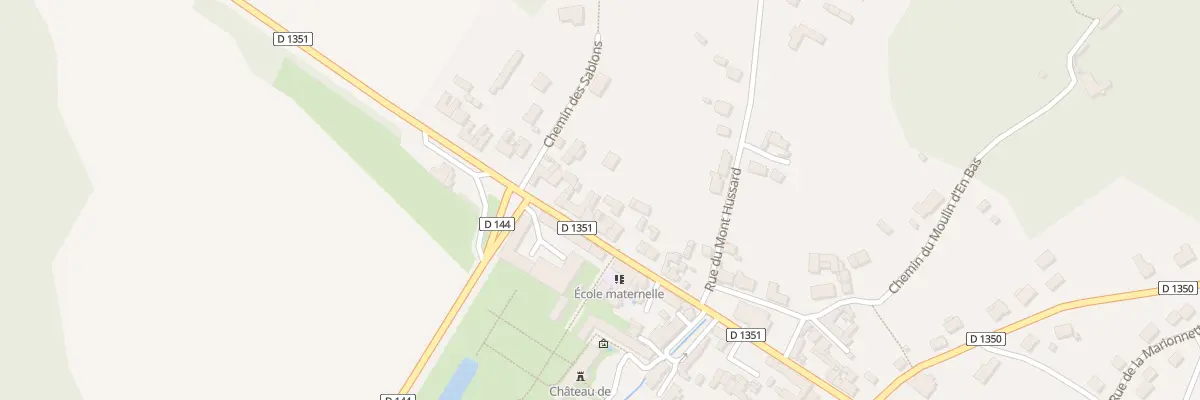 Plan du 17 Rte Nationale à Courcelles-sur-Vesle