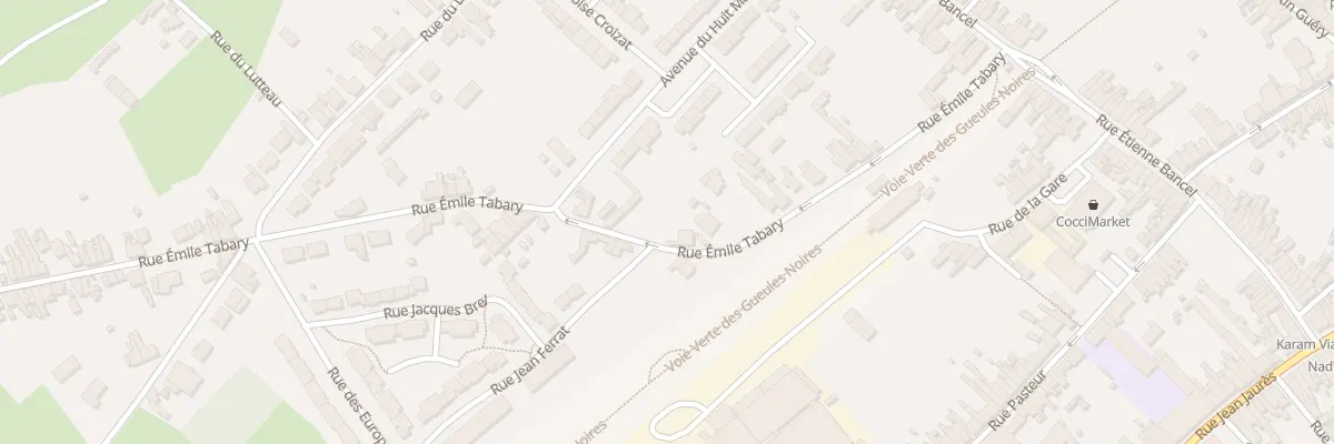 Plan du 262 Rue Emile Tabary à Fresnes-sur-Escaut