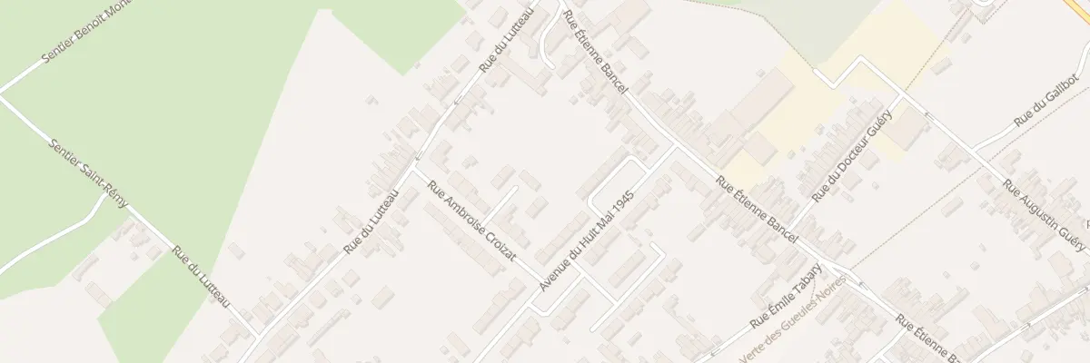 Plan du 14 Rue Ambroise Croizat à Fresnes-sur-Escaut