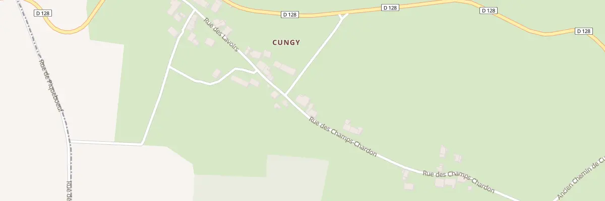 Plan du 12 Cungy à Challement